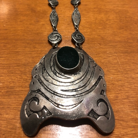 Aztec Pendant Necklace - Picture 2 of 5